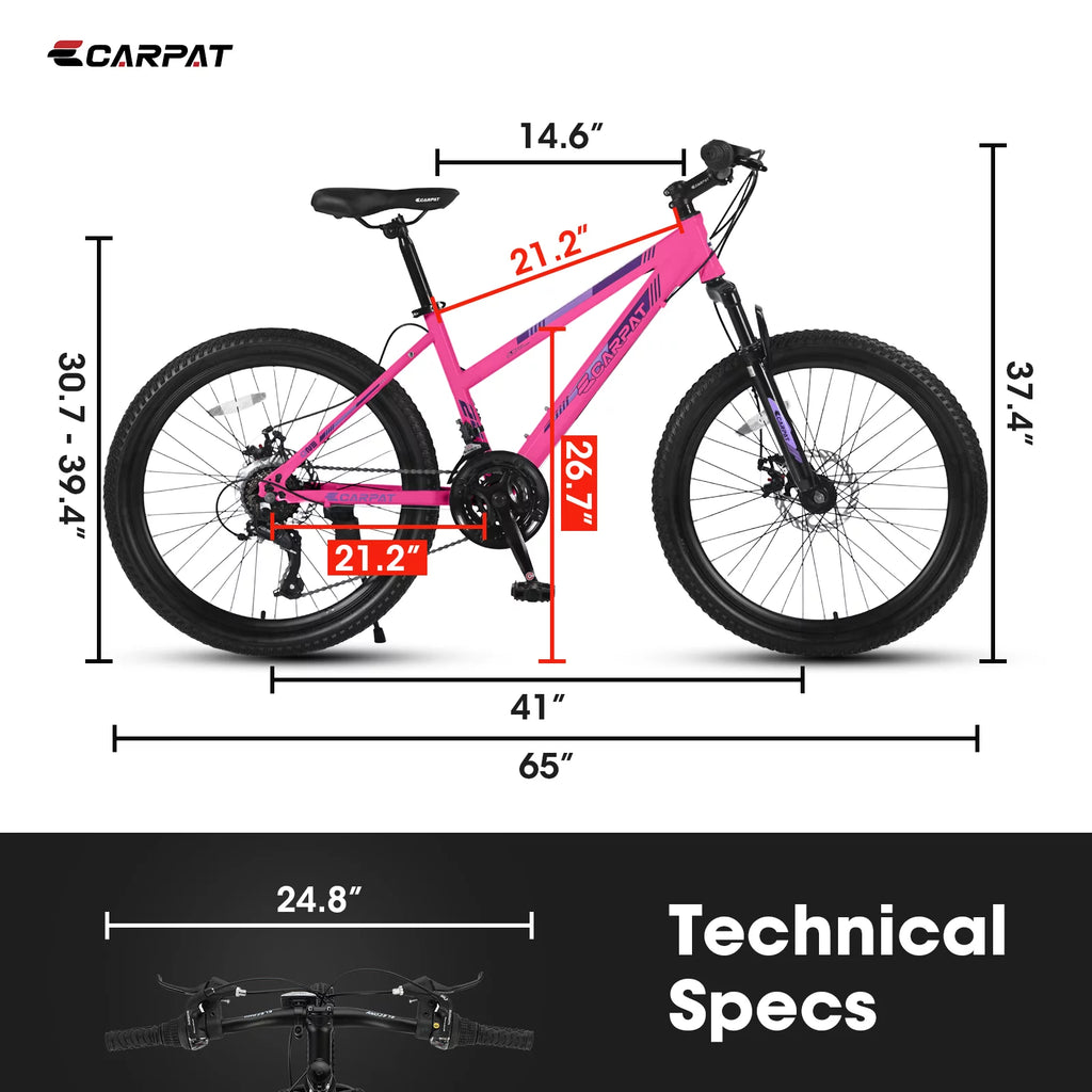 26-inch 21 Speed Women's Mountain Bike B456
