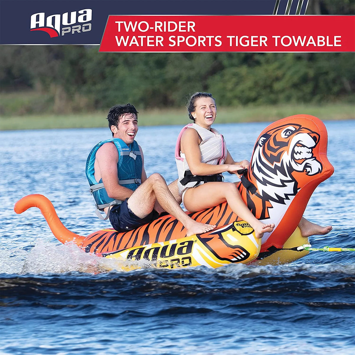 96 Inch Heavy Duty Nylon 2 Person Water Towable U15915