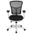 Ergonomic Mesh Task Chair Black White B32142