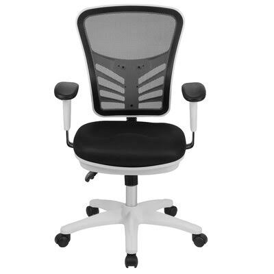 Ergonomic Mesh Task Chair Black White B32142