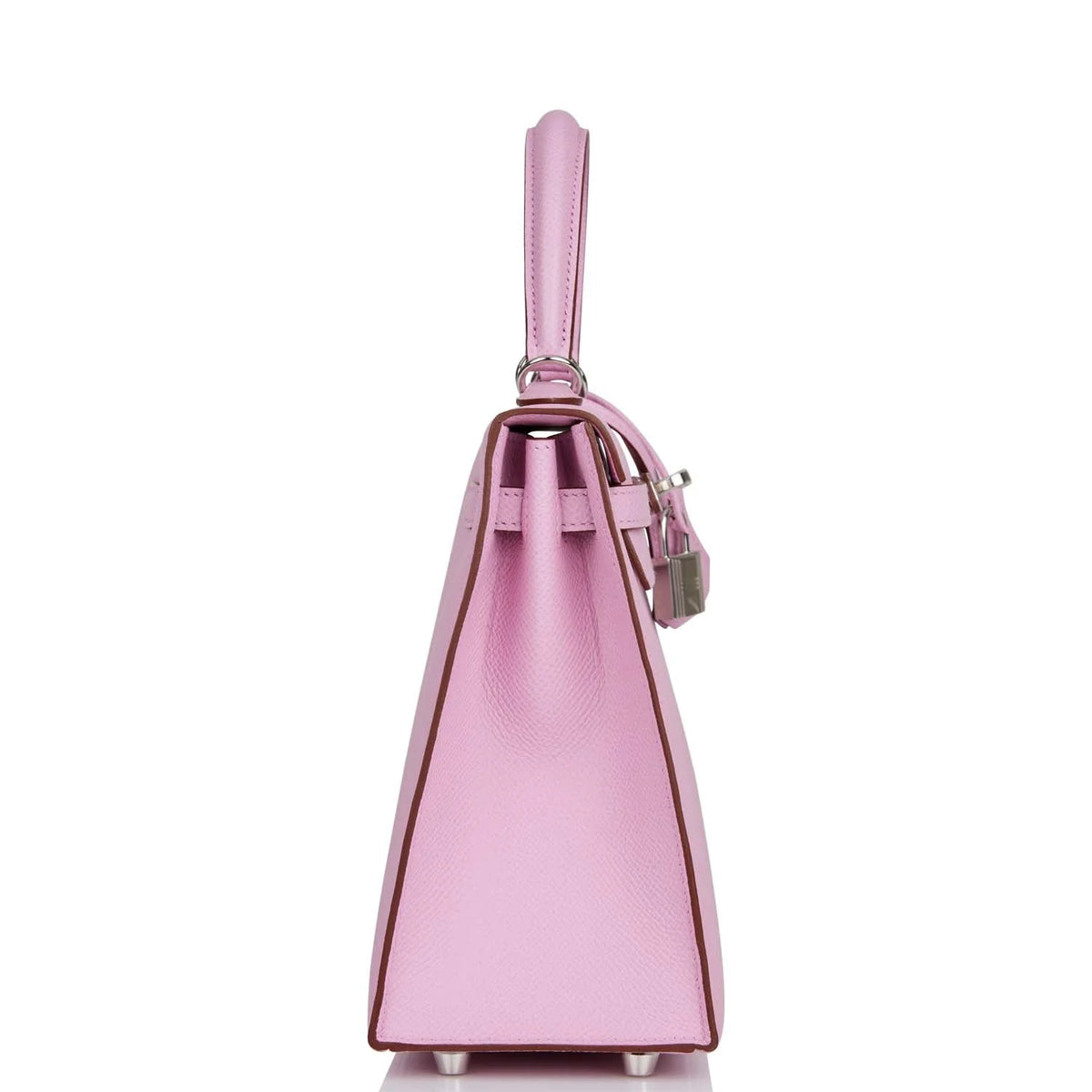 Mauve Sylvestre Epsom Palladium Hardware Handbag B9511