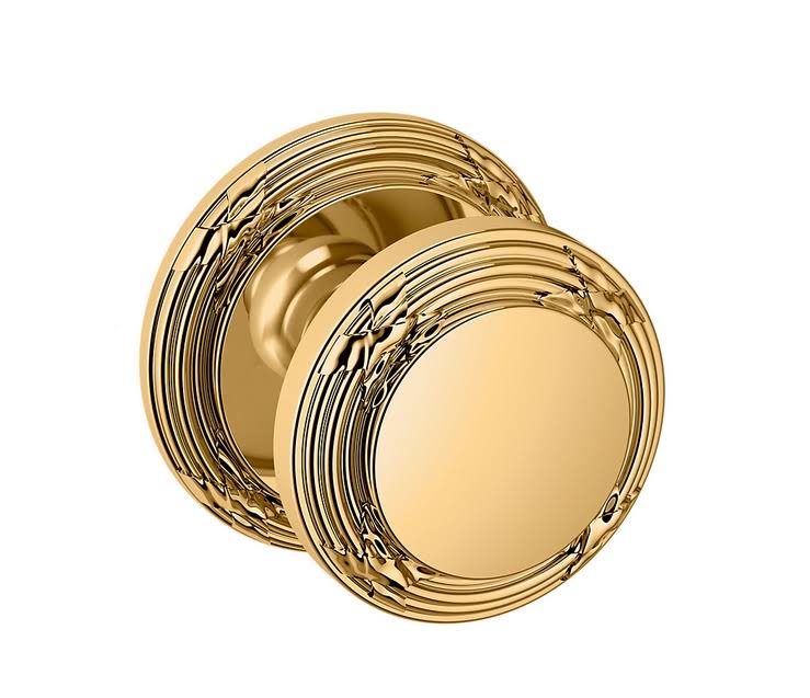 Polished Brass Privacy Knob Set D127675