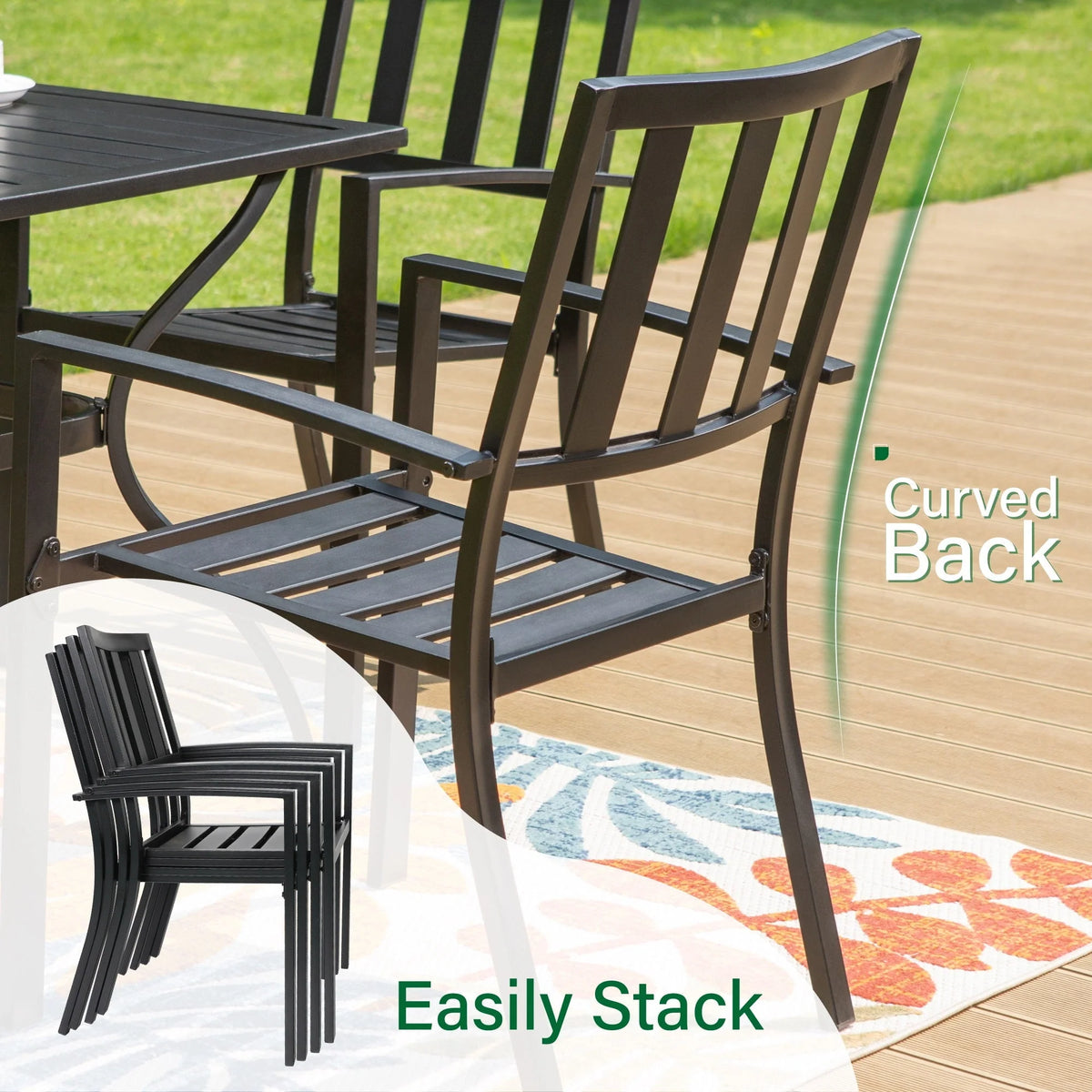 7 Piece Outdoor Patio Dining Set A73013