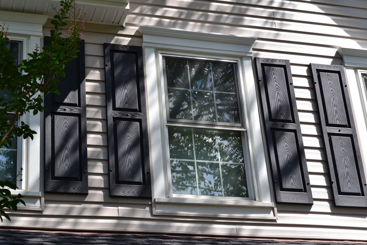 Vinyl Double Panel Shutters G3218