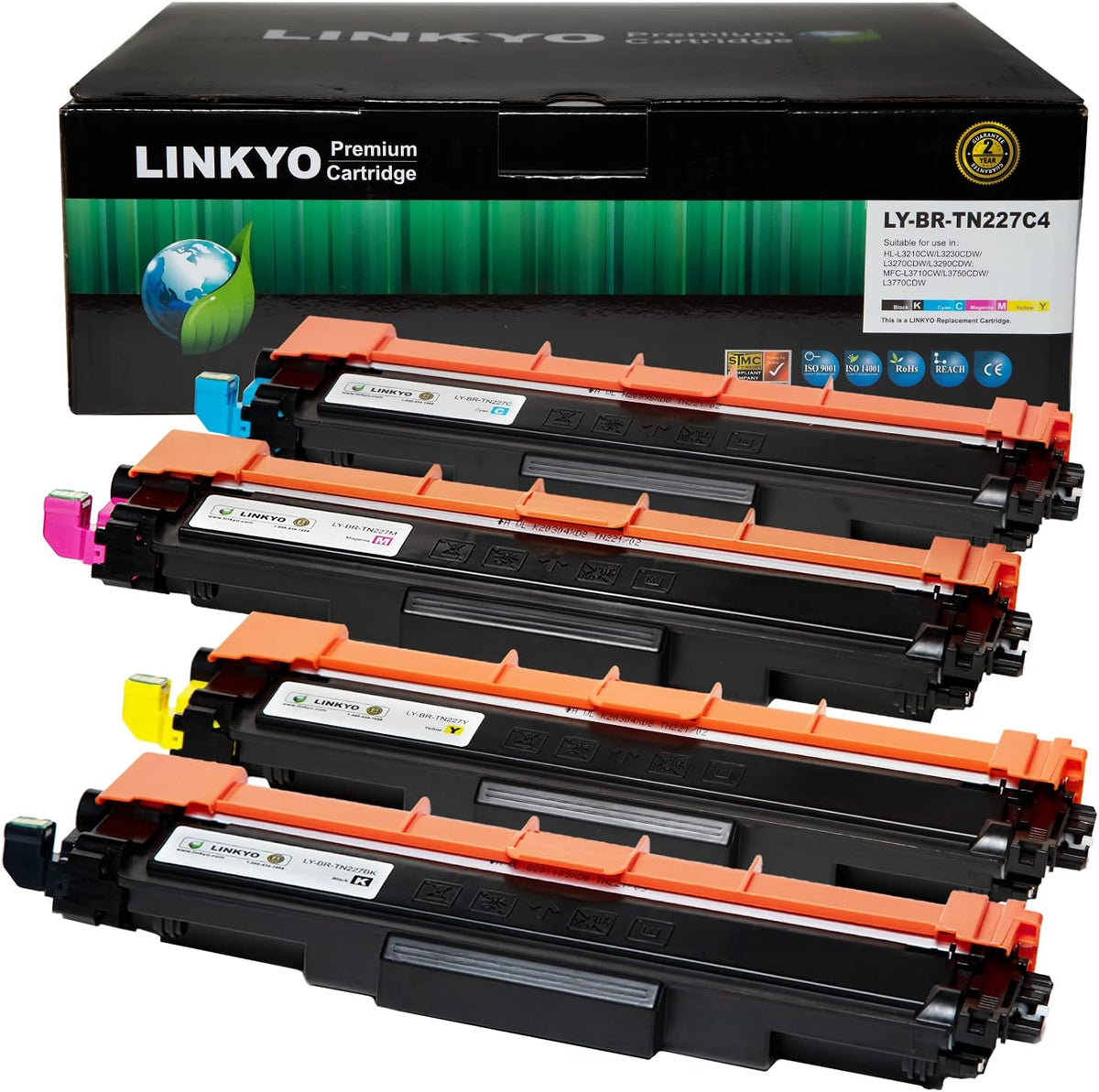 Compatible Toner Cartridge 4-Pack K6726