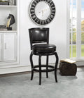 29" High Back Swivel Bar Stool - Black J4991