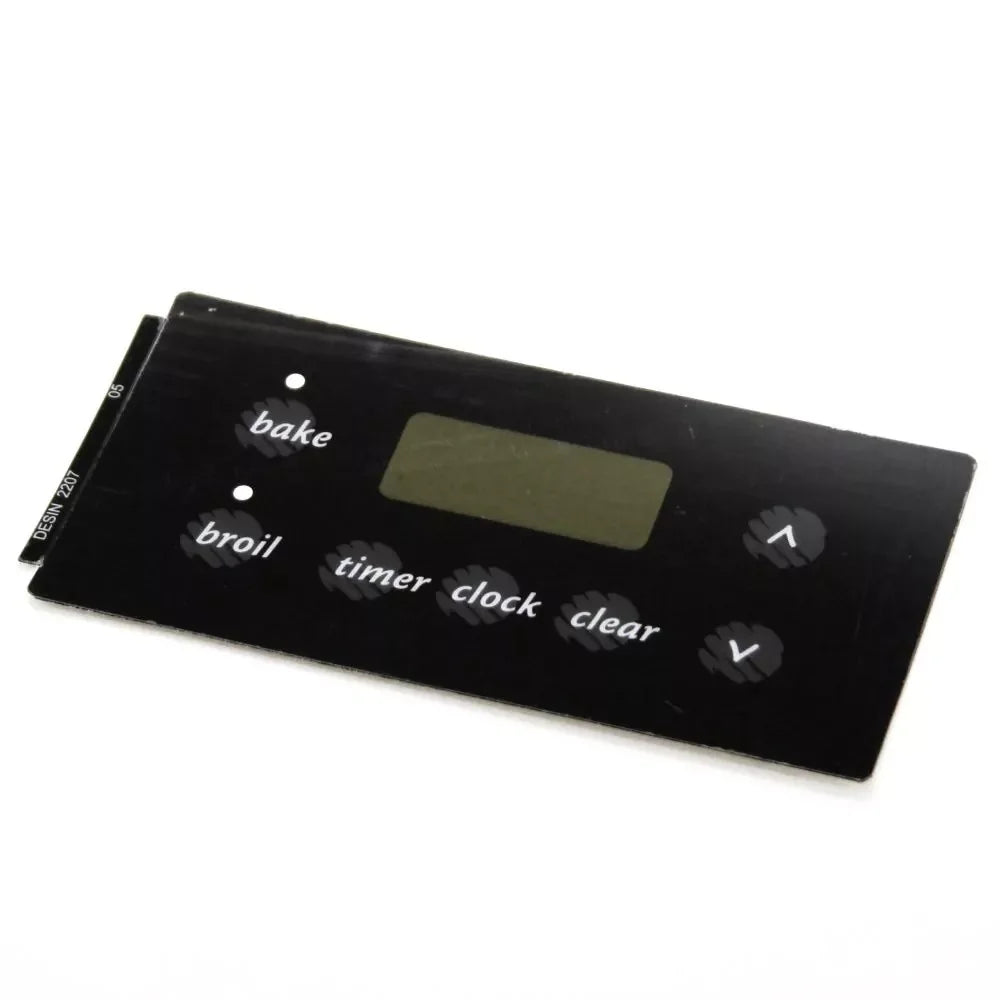 Range Stove Oven Clock Overlay W4306