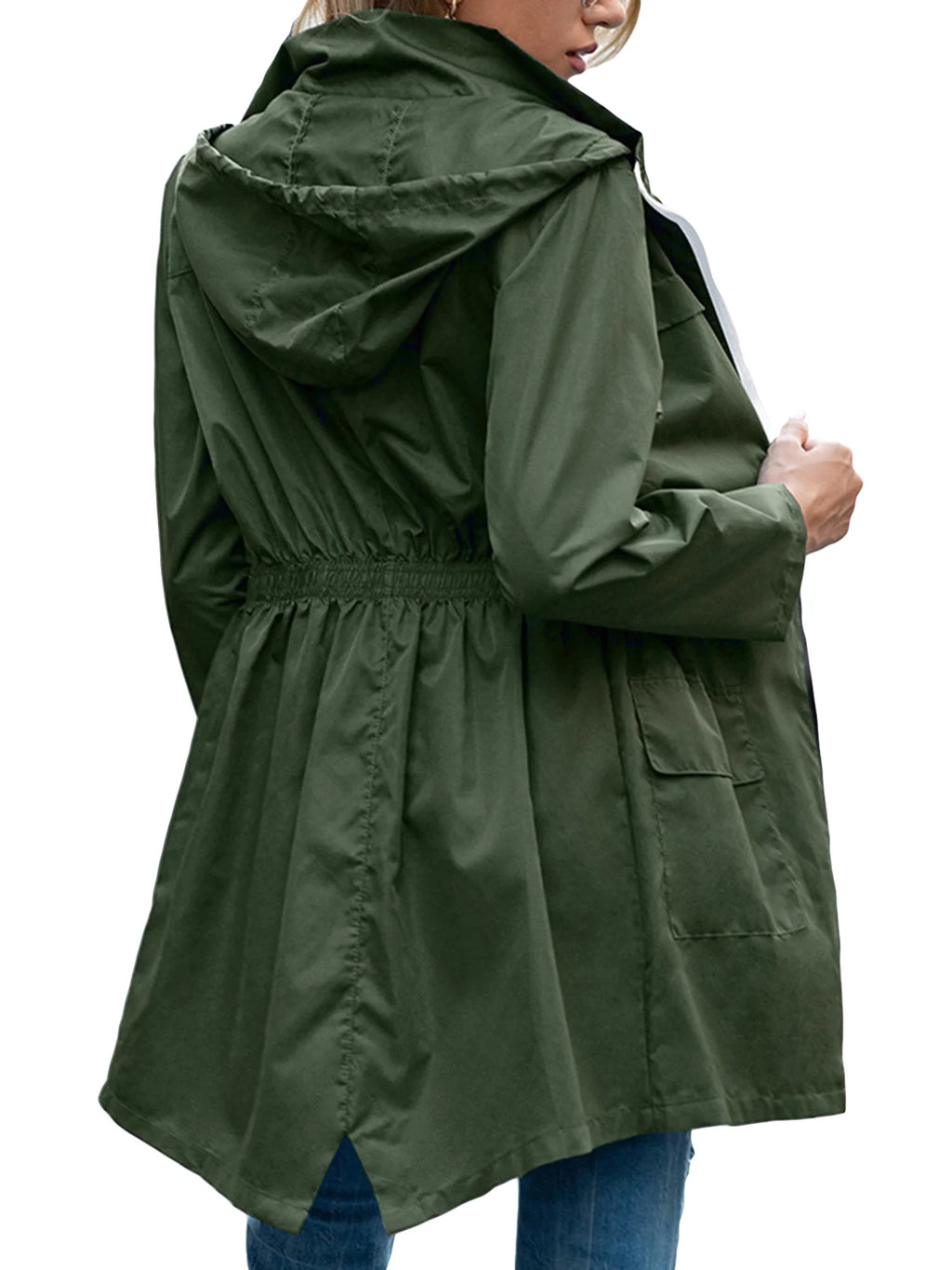 Waterproof Hooded Lightweight Rain Jacket T69050