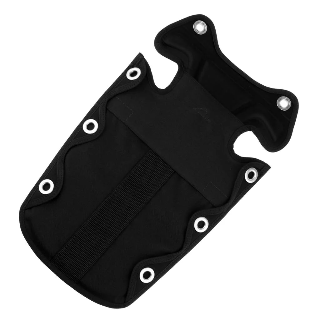 Soft Scuba Diving Back Support Backplate Pad With Storage Pocket R4537