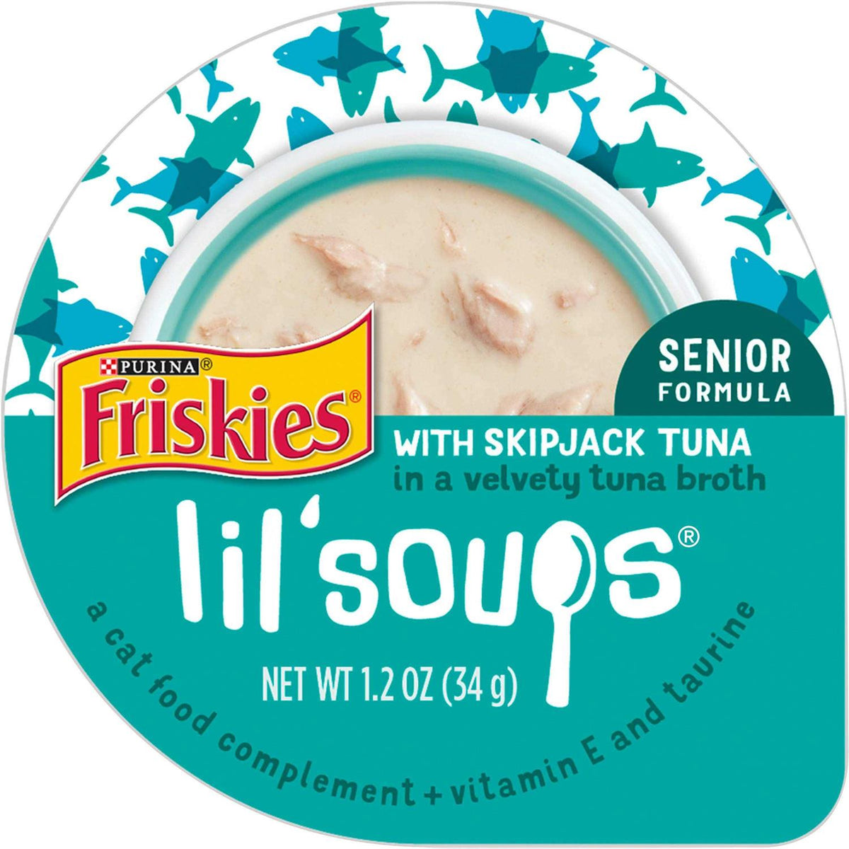 Grain Free Senior Wet Cat Food Complement Skipjack Tuna C47388
