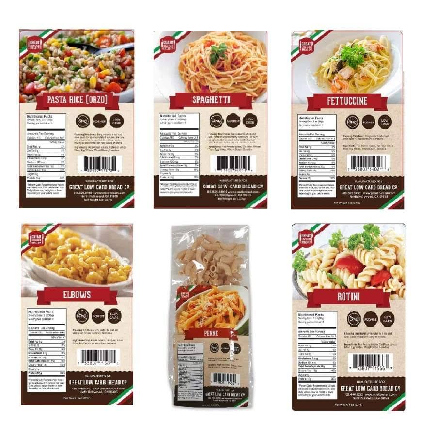 6 Flavor Variety Pack Pasta I981