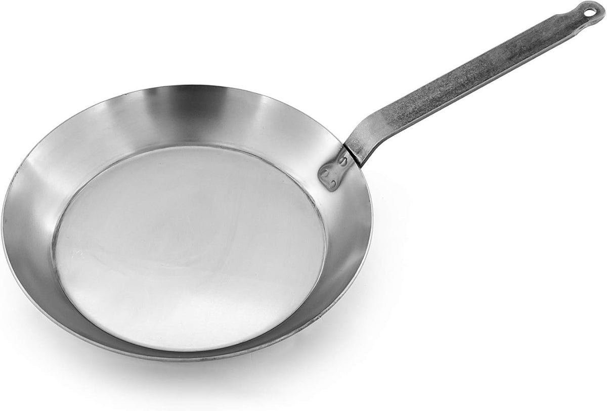 Black Carbon Steel Fry Pan M100