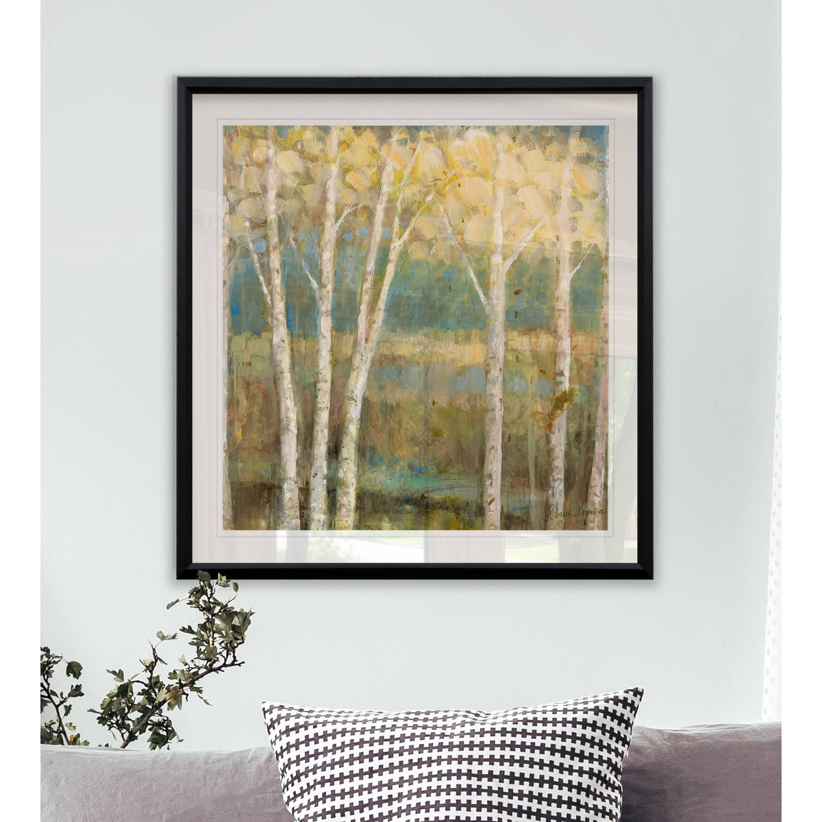 Framed Giclee Print 32x32 H28999