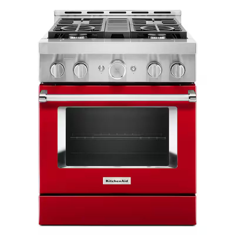 Passion Red Smart Gas Range with True Convection H26793