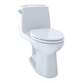 Cotton White One-Piece Elongated 1.6 GPF Toilet R3807