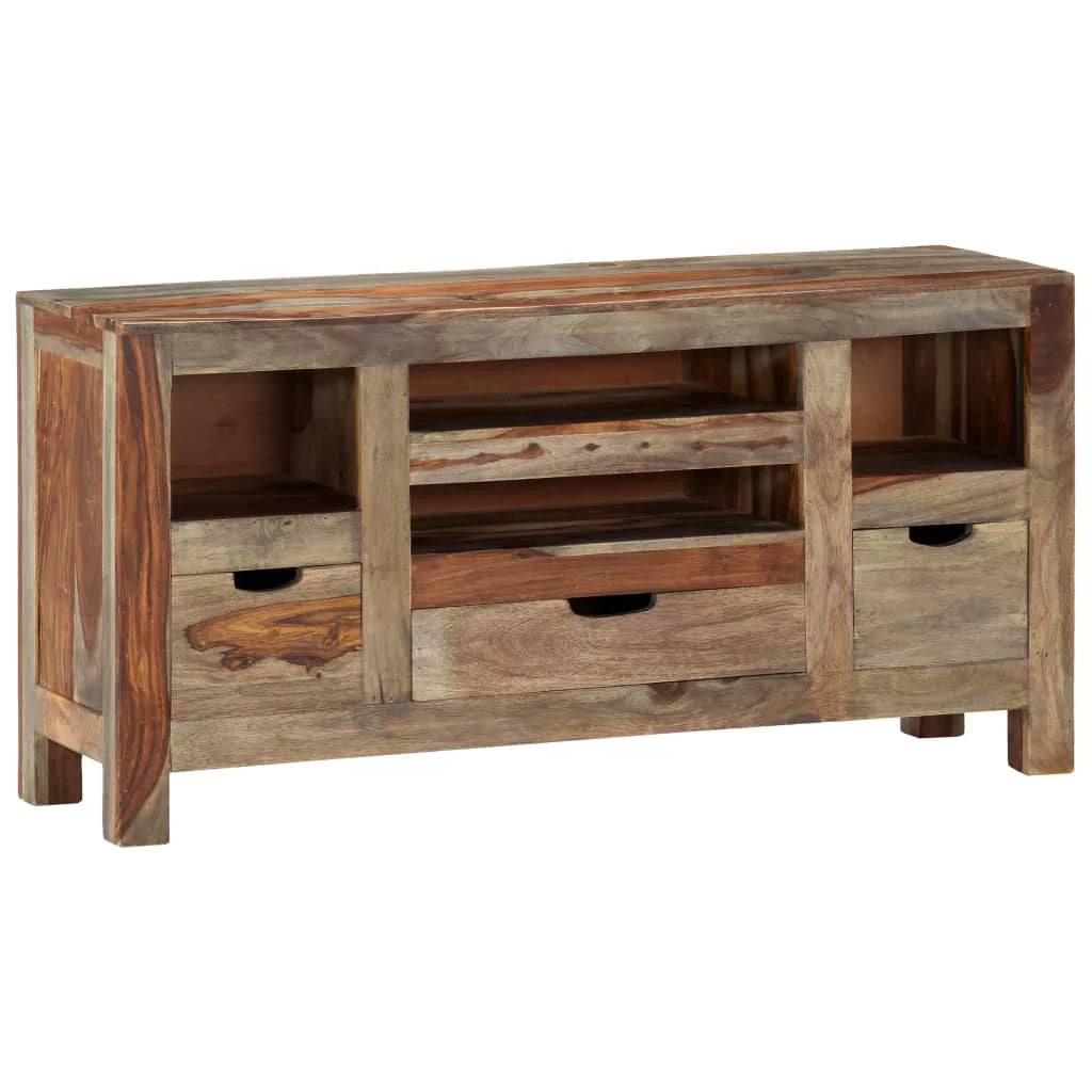 Grey Solid Sheesham Wood Sideboard M913827