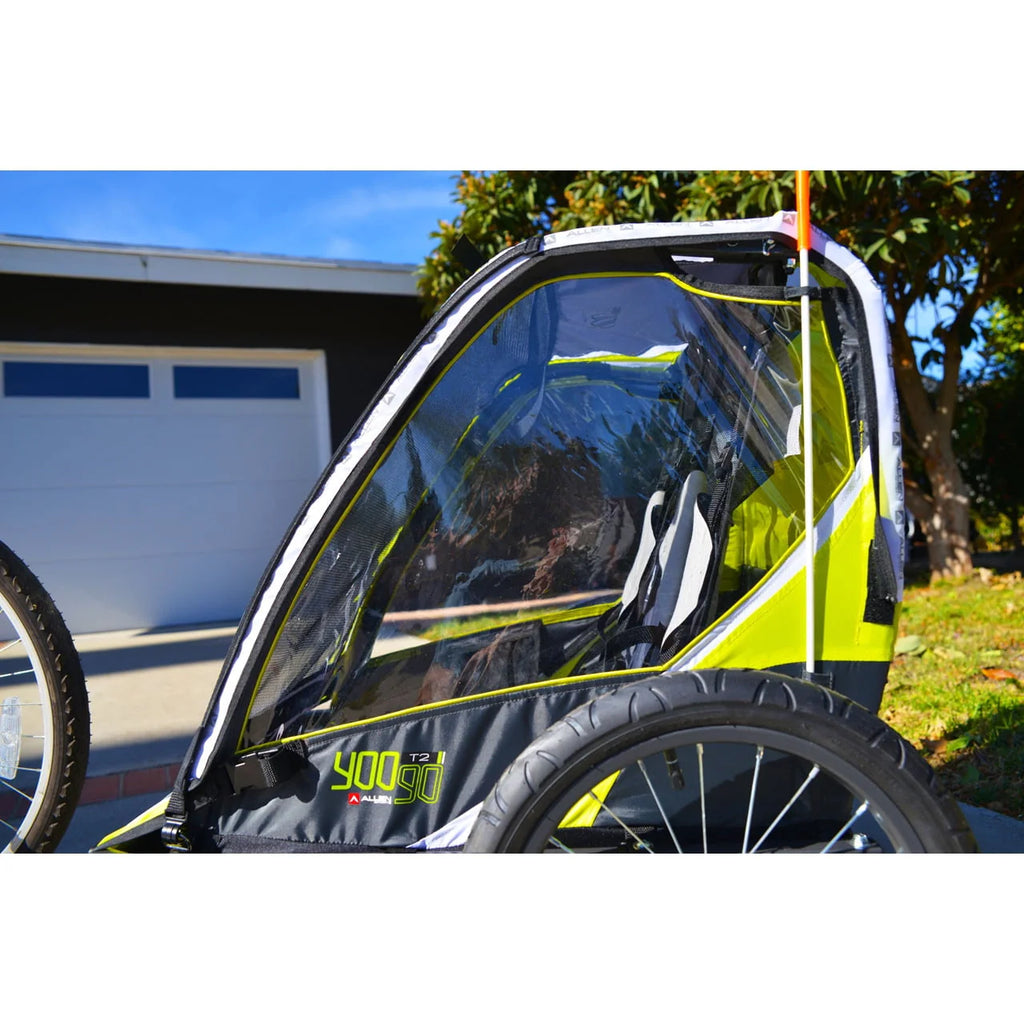 Red Bicycle Trailer for 2-Children I531842