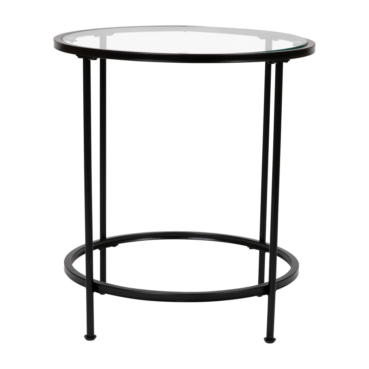 Glass End Table X660040