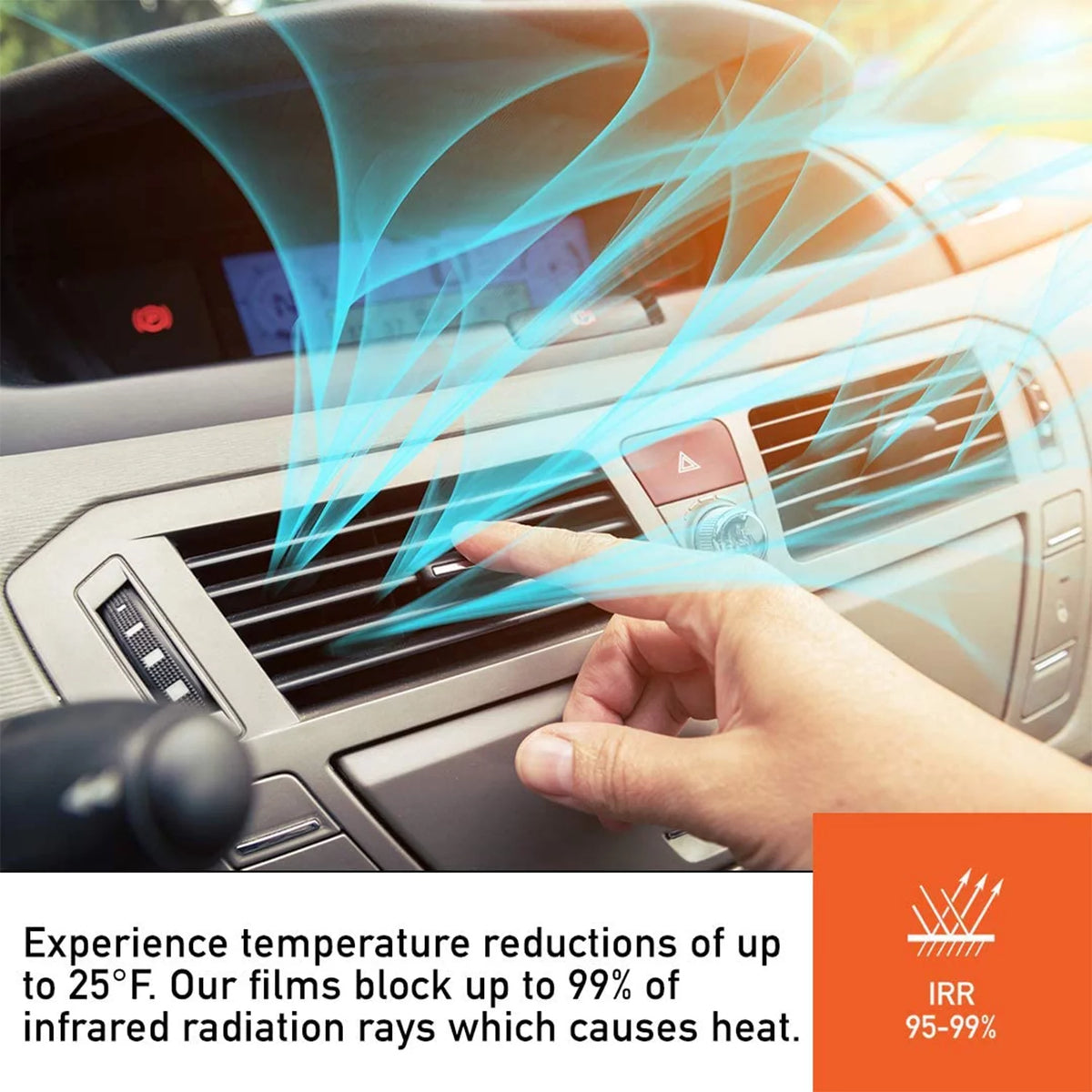 70 Percent VLT Ceramic Window Tint T2385