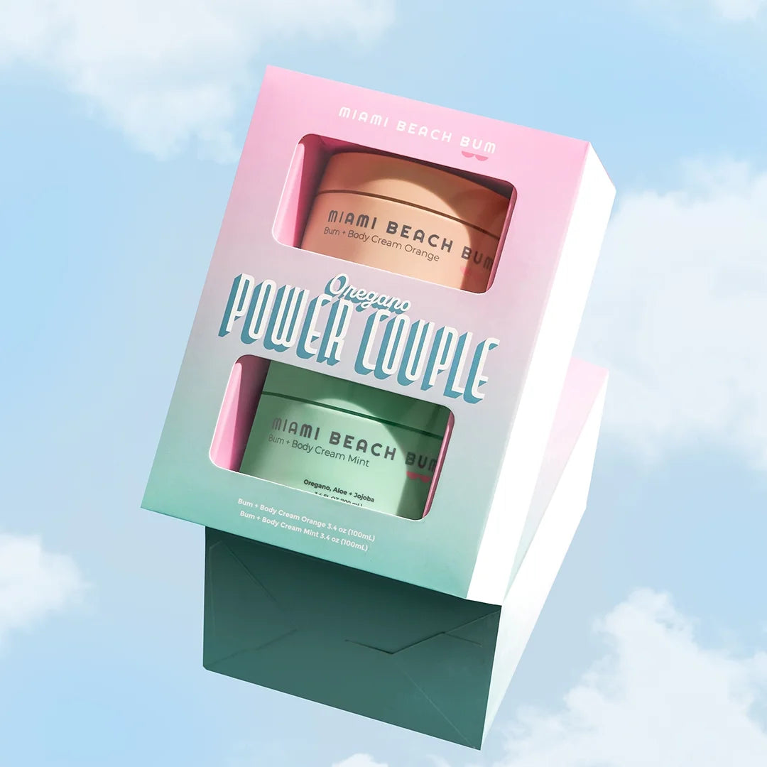 Oregano-powered Bum + Body Cream Kit of 2 Z7877