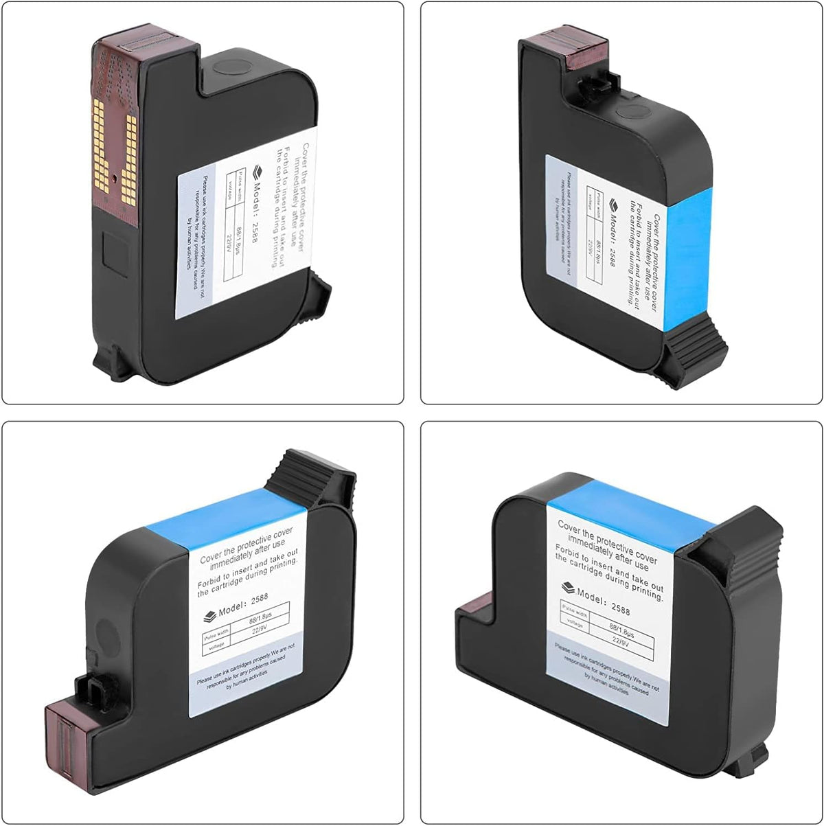 Handheld Inkjet Printer with 4.3 Inch HD Touch Screen, Quick-Drying Ink Cartridge W789204