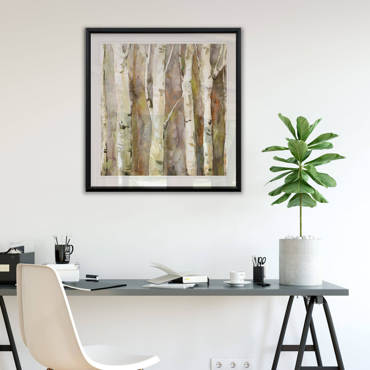 Framed Giclee Print 28x28 Z22426