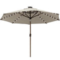 9ft Market Umbrella with 80 LED Lights and Ventilation S559765