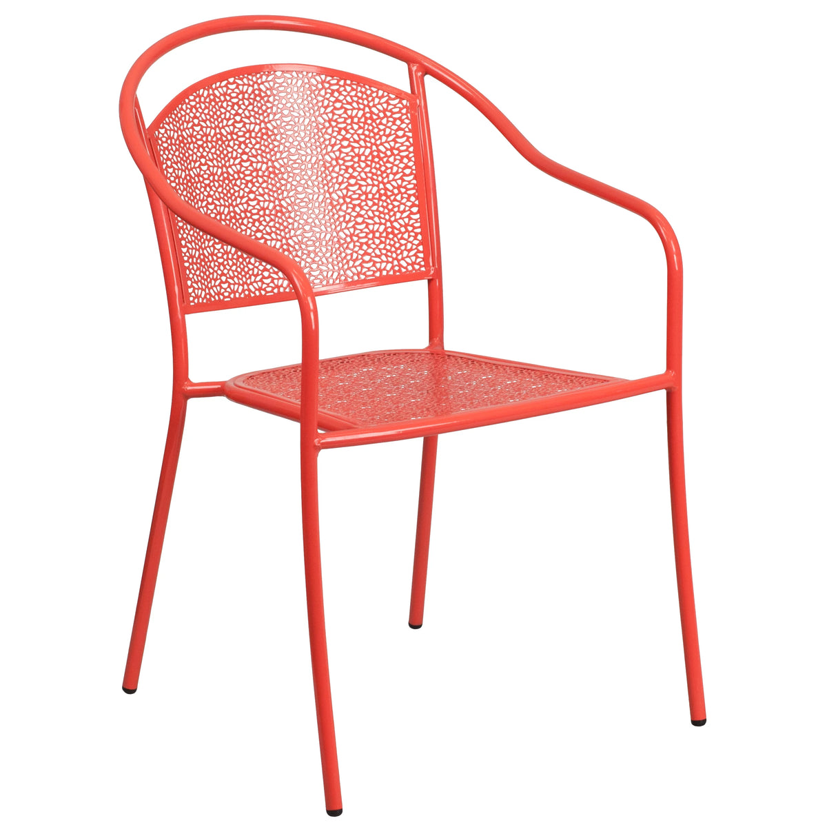 Round Patio Table Set with 4 Round Back Chairs L3117