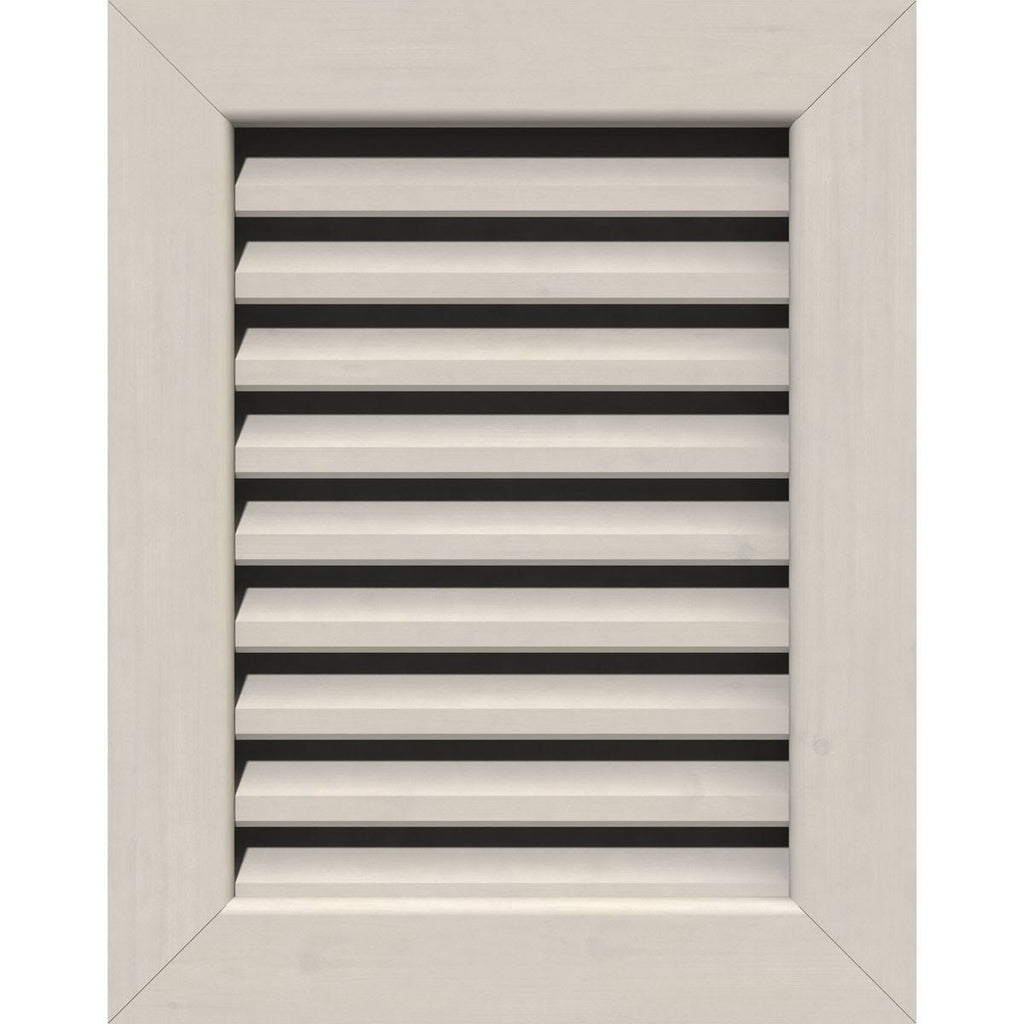 18 inchw x 18 inchh Primed Smooth Western Red Cedar Gable Vent D283834