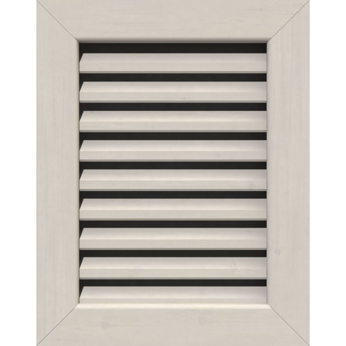 18 inchw x 18 inchh Primed Smooth Western Red Cedar Gable Vent D283834