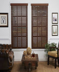 Cordless Faux Wood Venetian Blind O99195