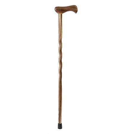 40x22 Twisted Zebrawood Walking Cane K54890