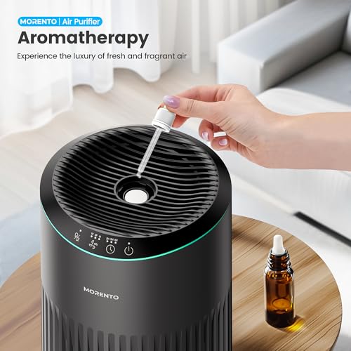 White Air Purifier with Fragrance Sponge and Sleep Mode C578635