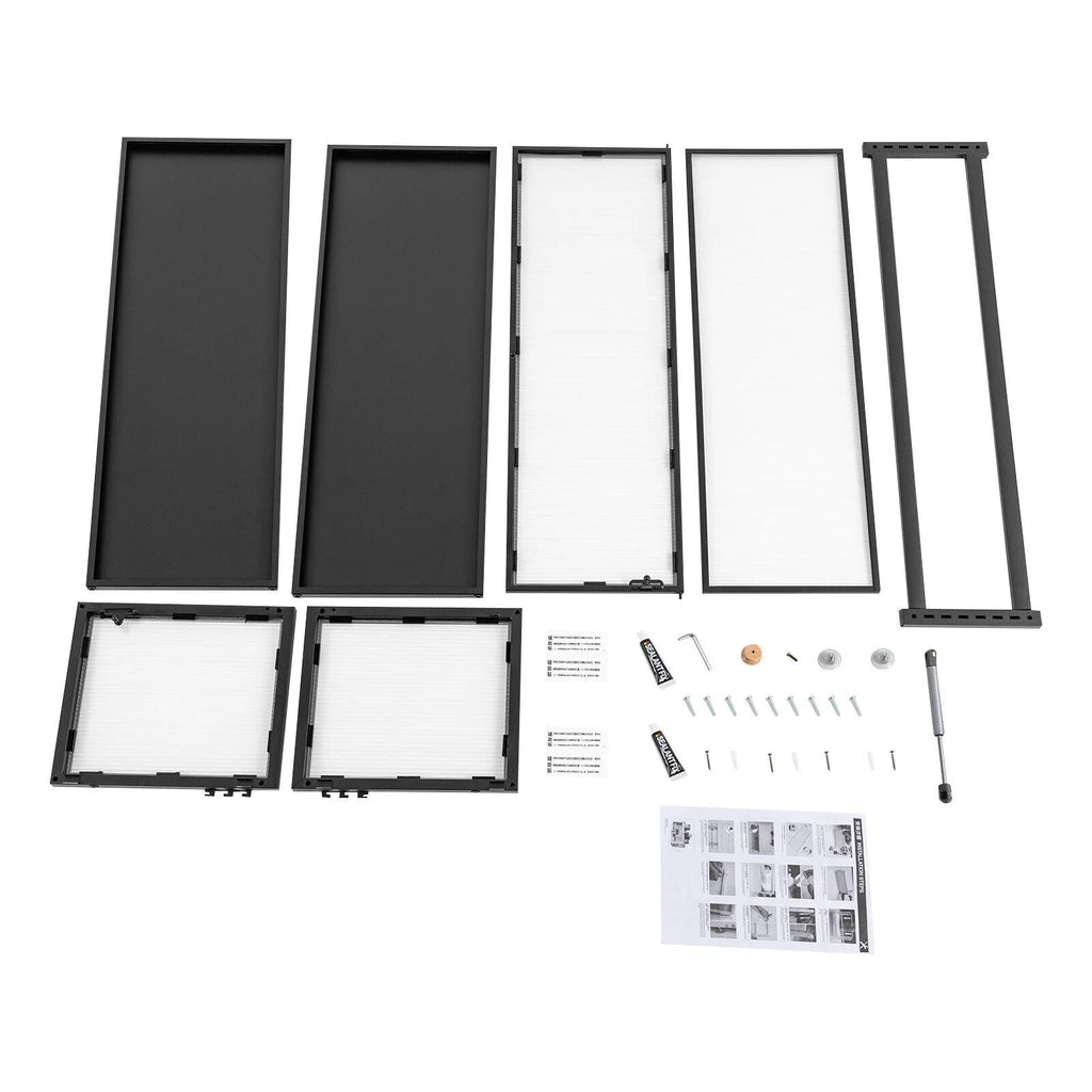 Black Wall Mount Storage Cabinet O5239