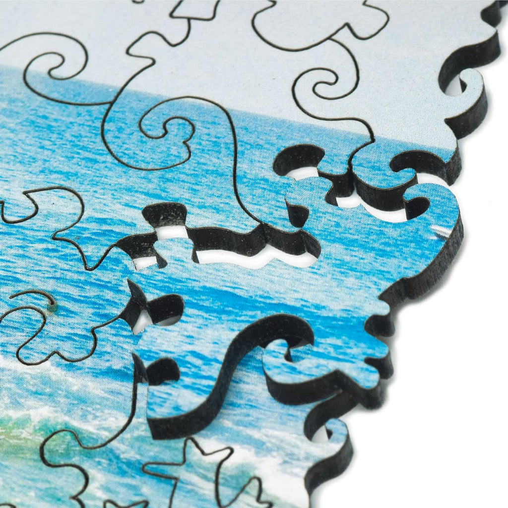 Wooden Puzzle Jigsaw, 125 pieces, 9 x 6.2 in Y92680