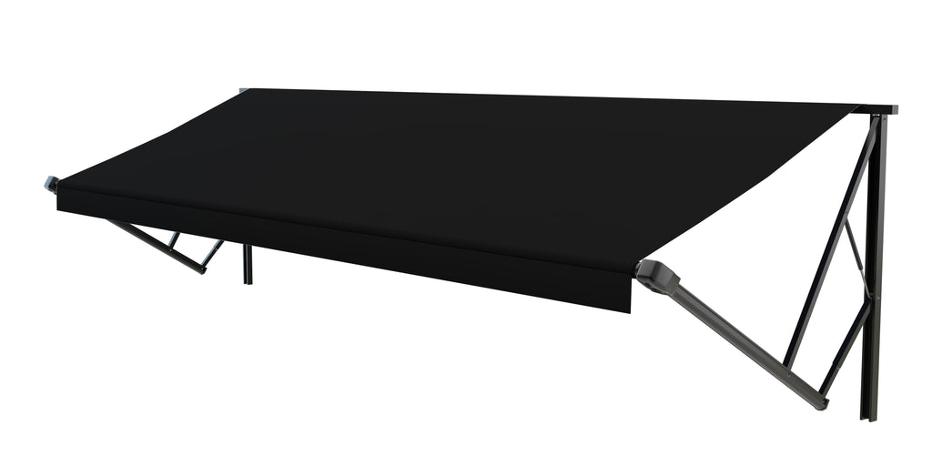 Black 17' RV Awning Roller and Fabric Assembly M562681