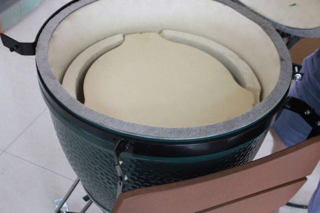 15 Round Ceramic Pizza Stone for Grill and Oven G11879