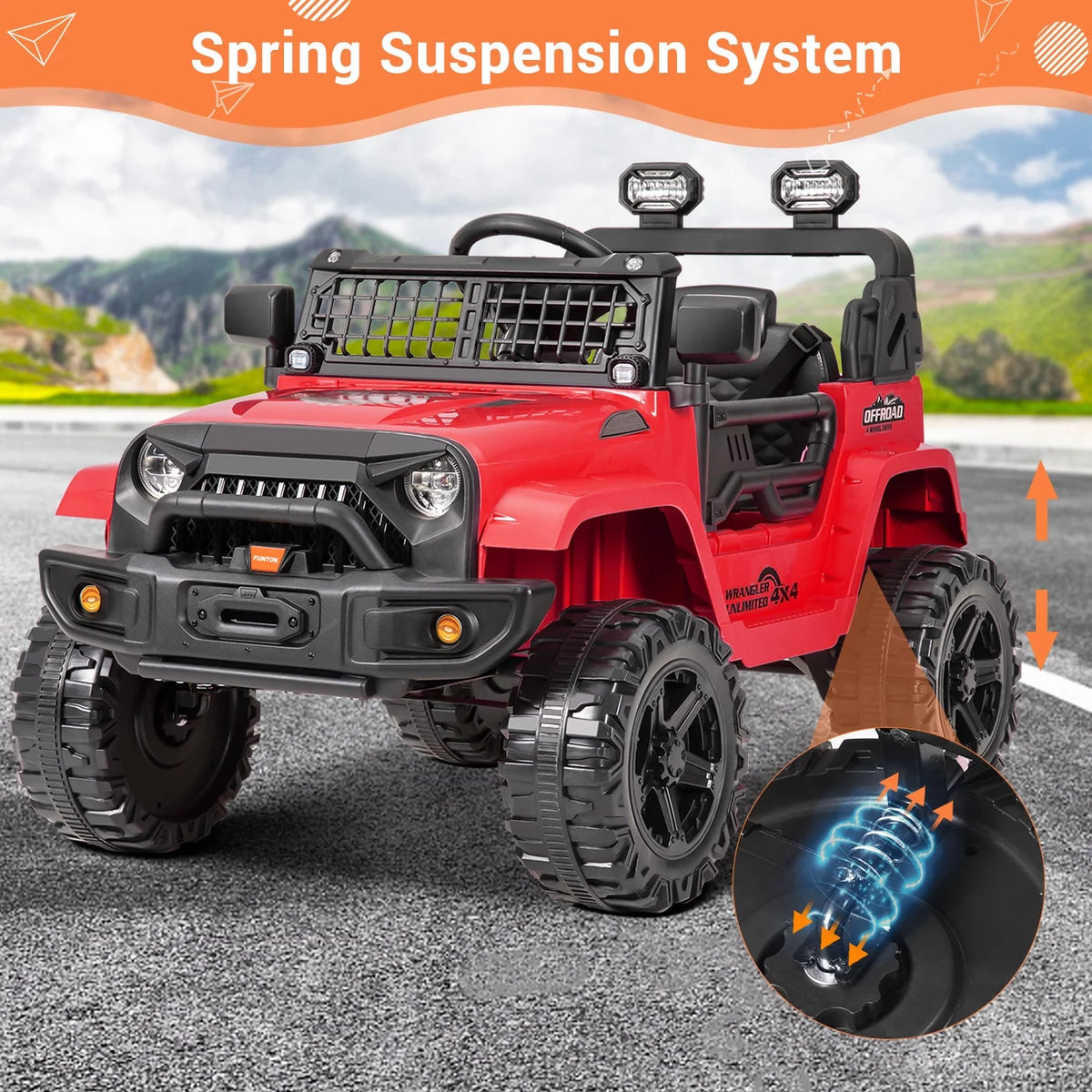 12V Electric Ride on Toy Car with Remote Control B5709