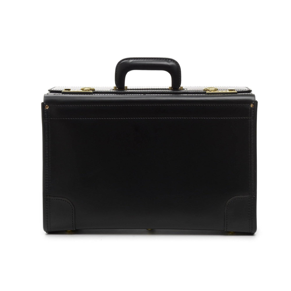 Black Leather Catalog Case U5123