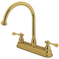 Polished Brass Centerset Kitchen Faucet O728