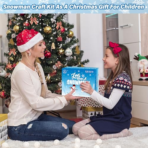 48 Pack Snowman Kit Christmas Crafts DIY Toys Kit E67353