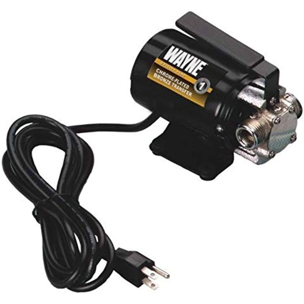 Black Portable Transfer Water Pump with Suction Hose and Attachment X917