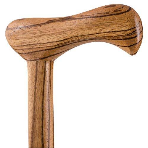 40x22 Twisted Zebrawood Walking Cane K54890