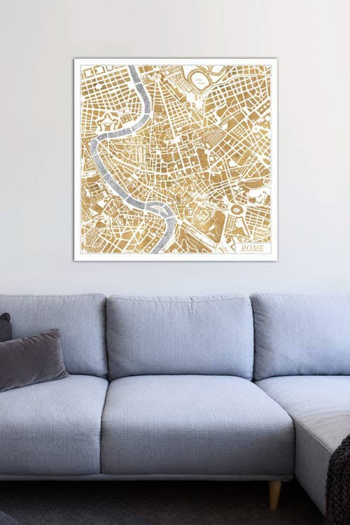 Gilded Rome Map H854