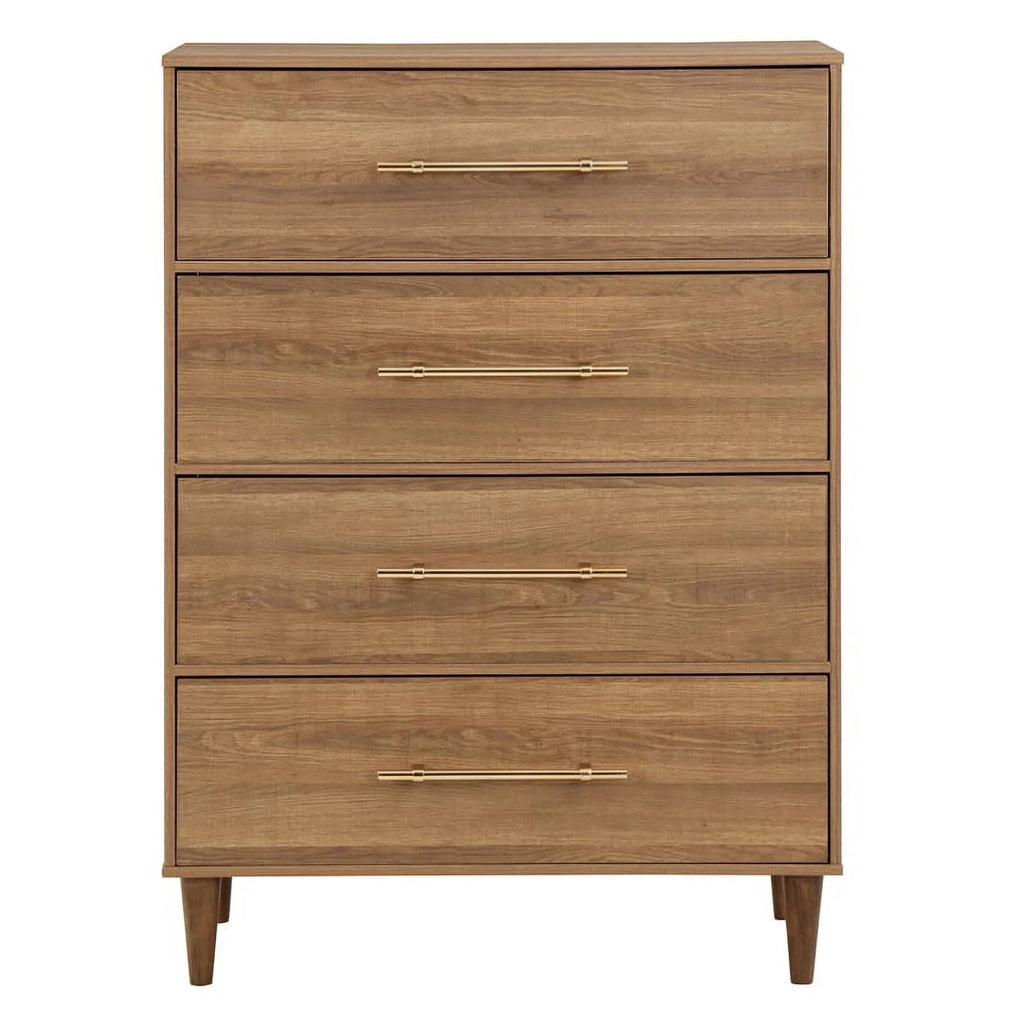 Farmhouse Wood 4-Drawer Chest X5457