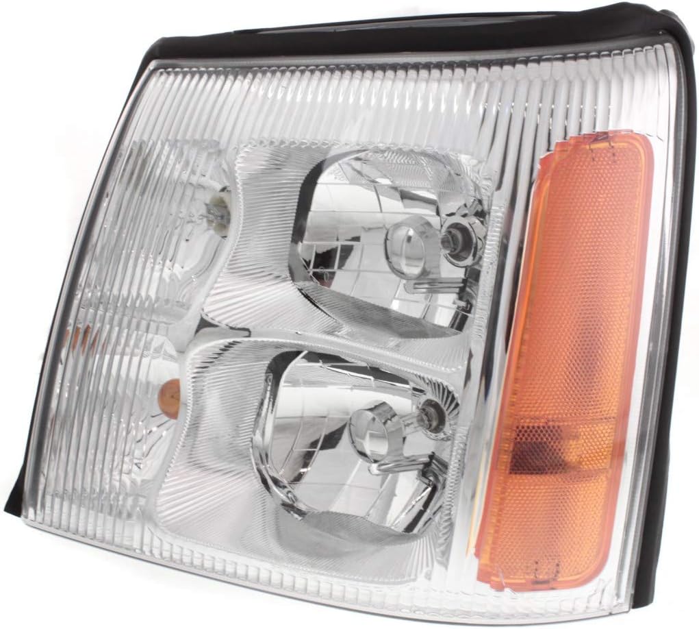 Cadillac Escalade Headlight 2002 Driver Side Halogen H4997