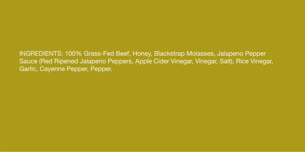 Honey Sriracha Beef Jerky F76254