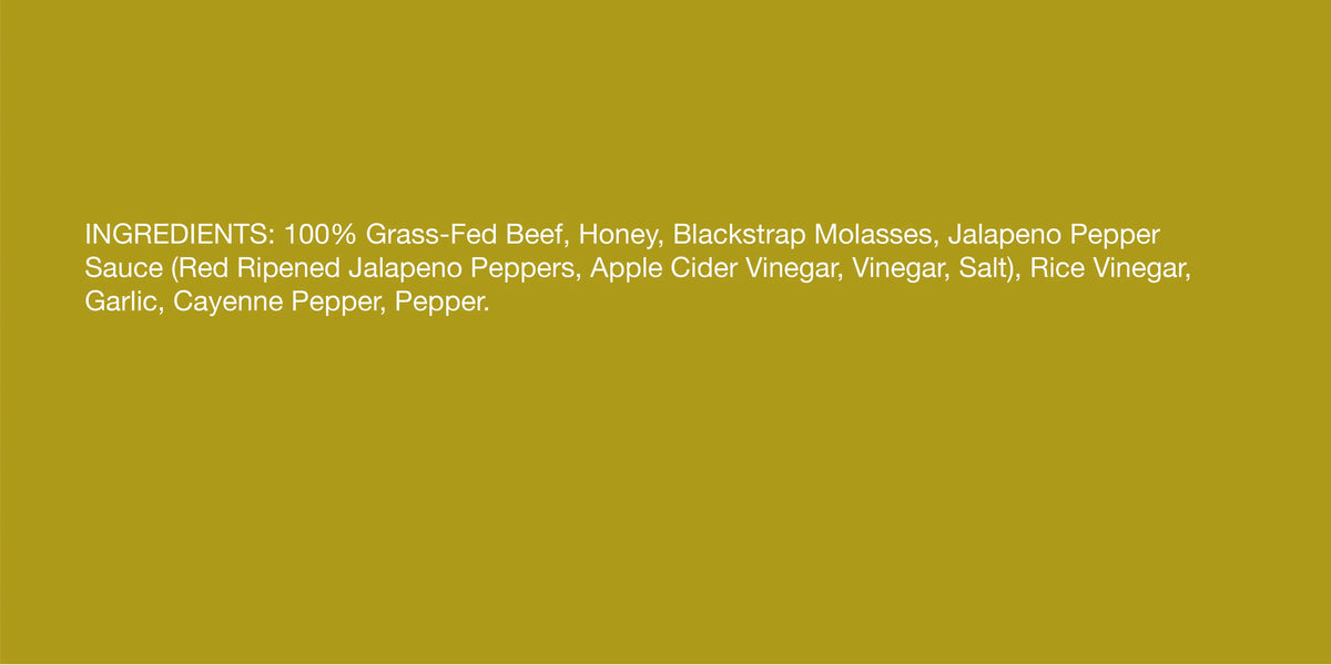 Honey Sriracha Beef Jerky F76254