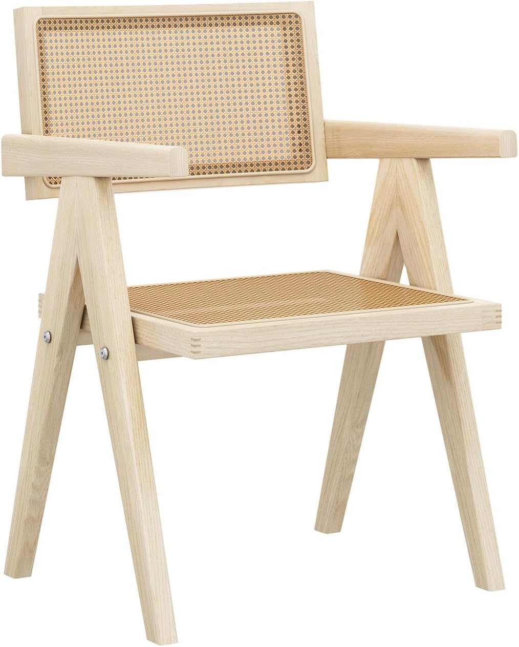 Rattan Dining Chair with Armrests B60322
