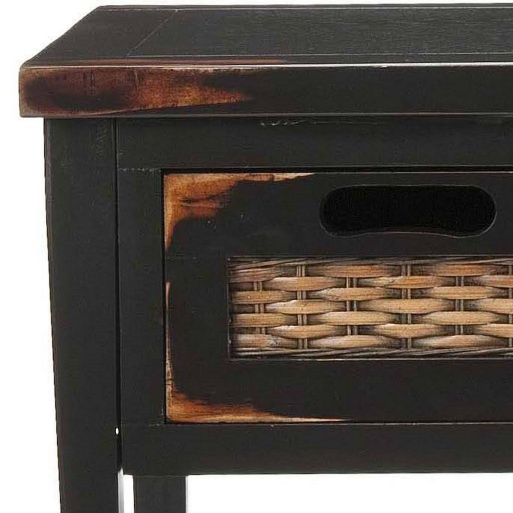 French Grey 3 Drawer Console L98497